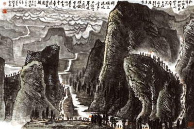 李可染《长征》引领国画价格一路飙升