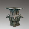 Bronze Zun (wine vessel) with Four Rams