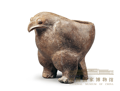 Eagle-shaped Pottery Ding | National Museum of China