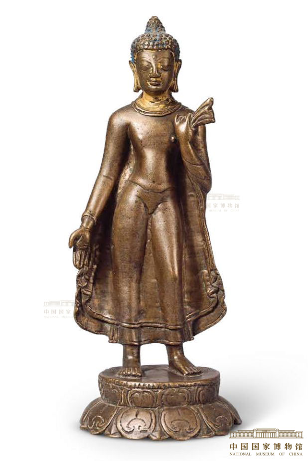 铜释迦牟尼佛立像