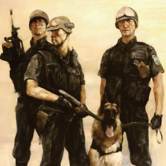 江苏 王浩辉 特警