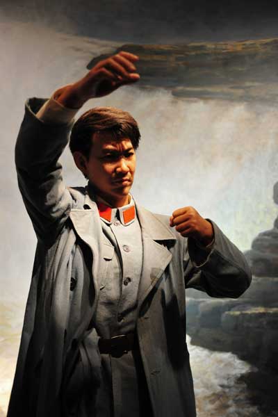 中国现代文化名人蜡像艺术展
