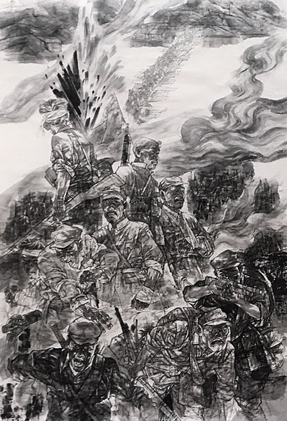 纪念红军长征胜利八十周年美术作品创作展