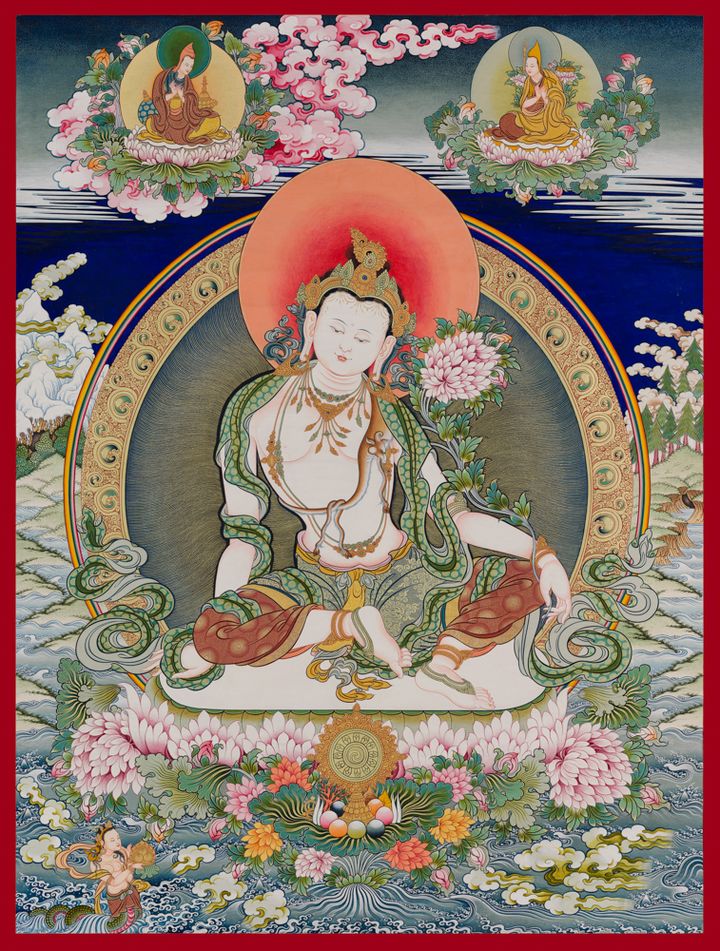 夏吾才郎 68.5cm×49cm,20世纪80年代 夏吾才郎 68.5cm×47.