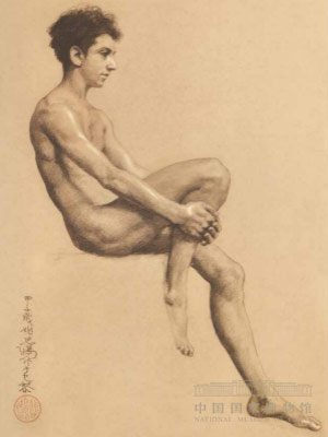 <p>徐悲鸿（1895—1953）原名徐寿康。1895年出生，江苏宜兴县屺亭镇人。中国现代画家、美术教育家。曾留学法国学西画，归国后长期从事美术教育，先后任教于国立中央大学艺术系、北平大学艺术学院和北平艺专。1949年后任中央美术学院院长。</p>
