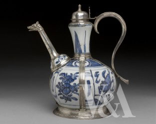 <span>9</span> Chinese Porcelain Mounted or Eenamelled in Europe