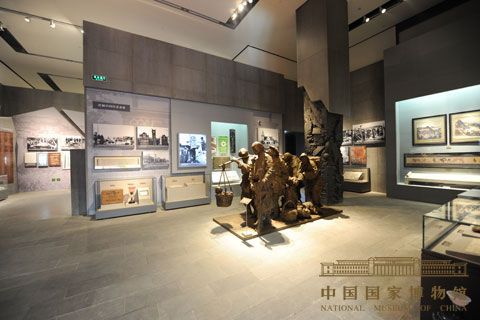 “复兴之路”展厅实景（董清　摄）
