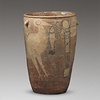 Pottery Jar with Stork, Fish, and Stone Axe
