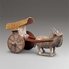 Pottery Ox Cart