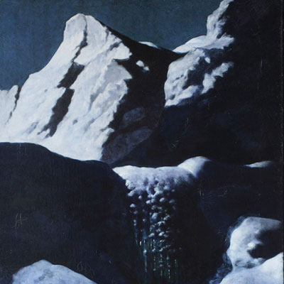 塔特拉山冬景
