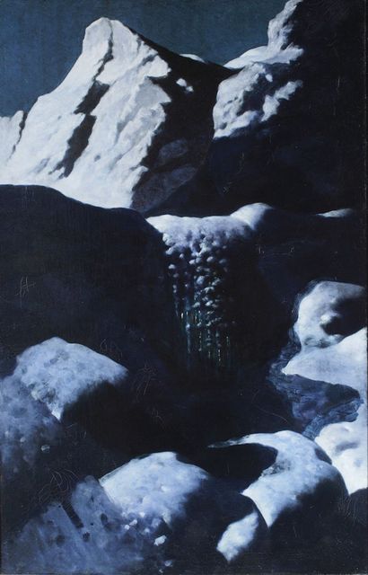 塔特拉山冬景