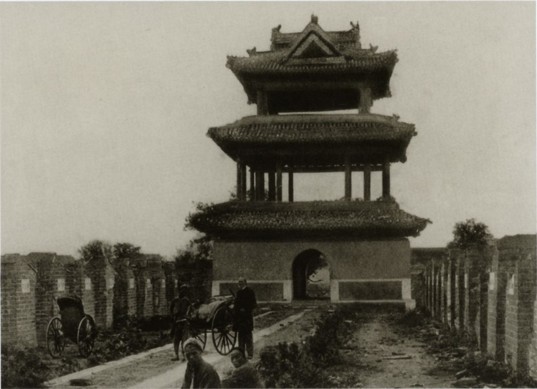 清代科举考试中的“会试”考场：北京考棚，即北京贡院