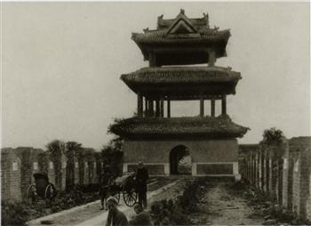 清代科举考试中的“会试”考场：北京考棚，即北京贡院