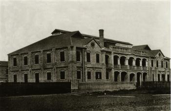 清末西方教会在上海开办的印刷所外景