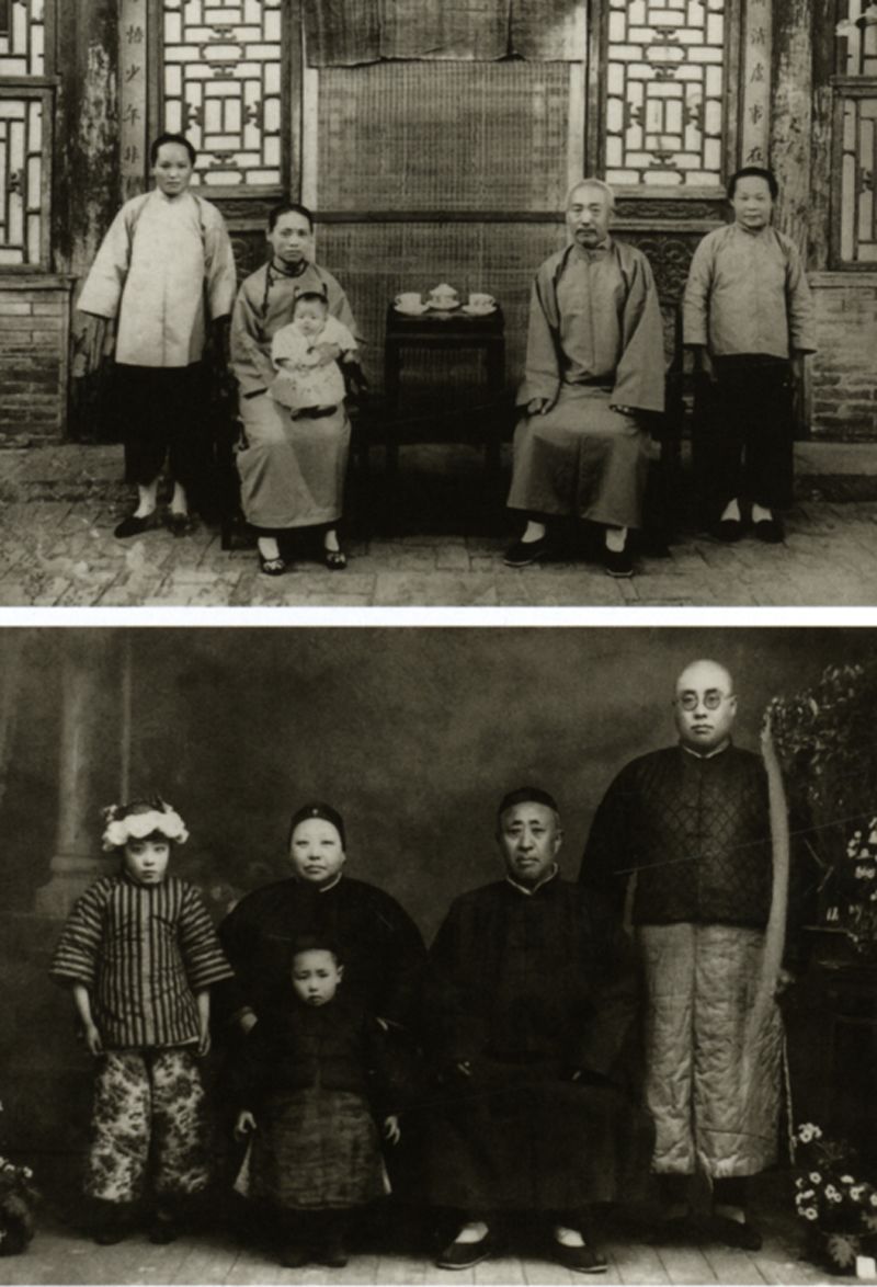 民国时代的家庭合影