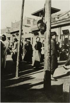 一个被枭首示众的抢劫犯