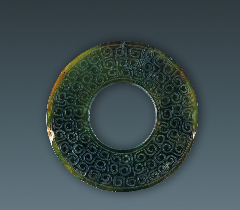 涡纹玉璧