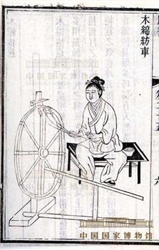 木棉纺车图