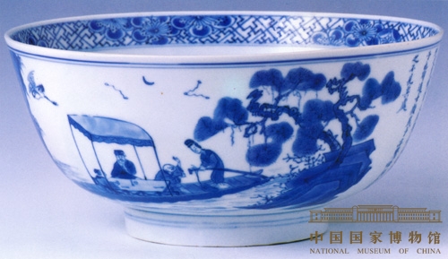 康熙青花前赤壁赋碗