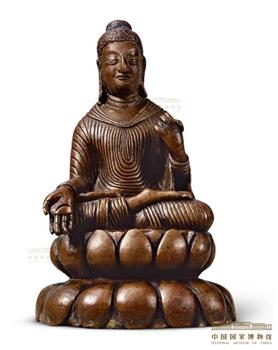 铜释迦牟尼佛坐像