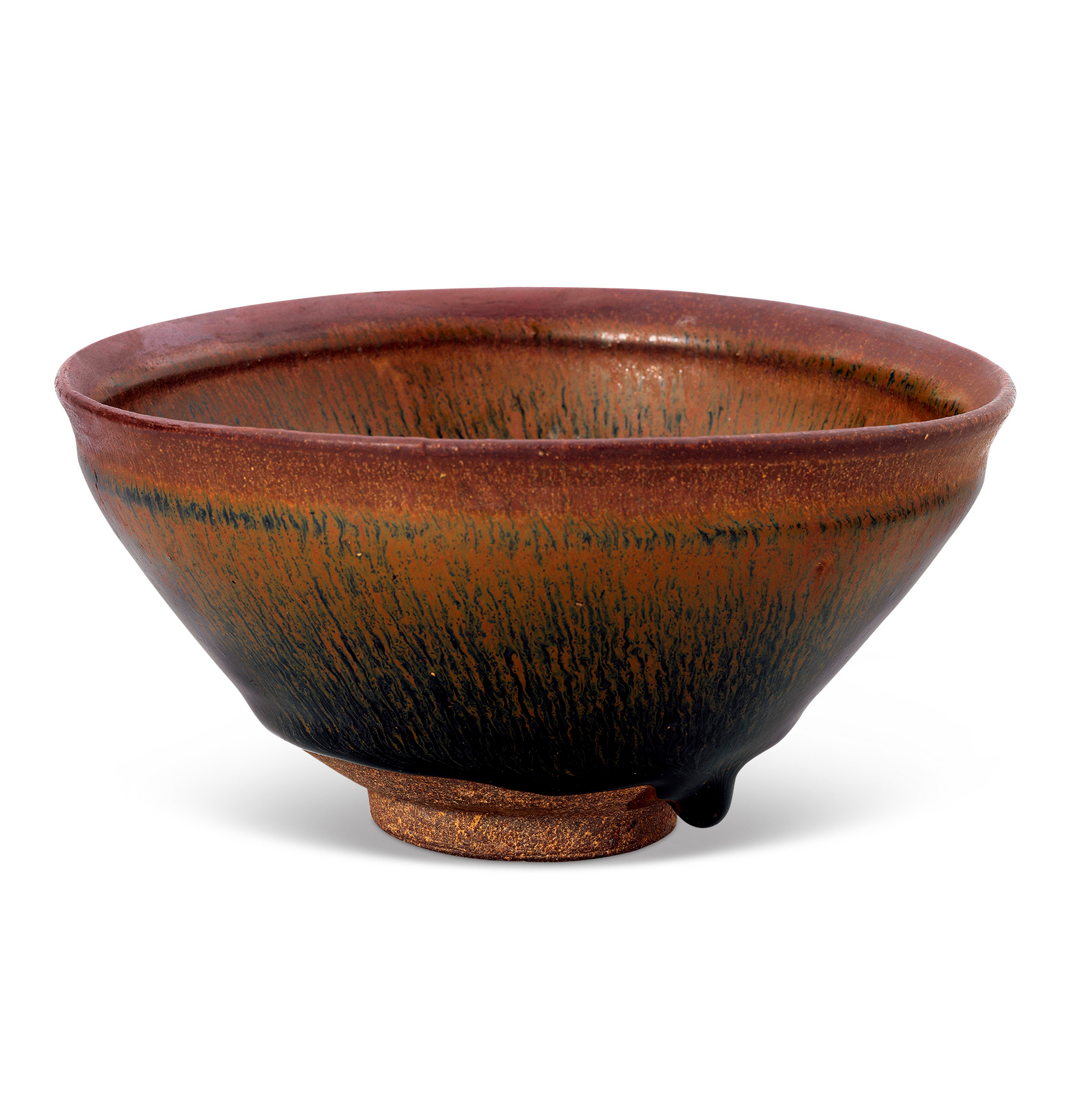 G03032·110[7512] 黑釉瓷碗-西夏文物-图片