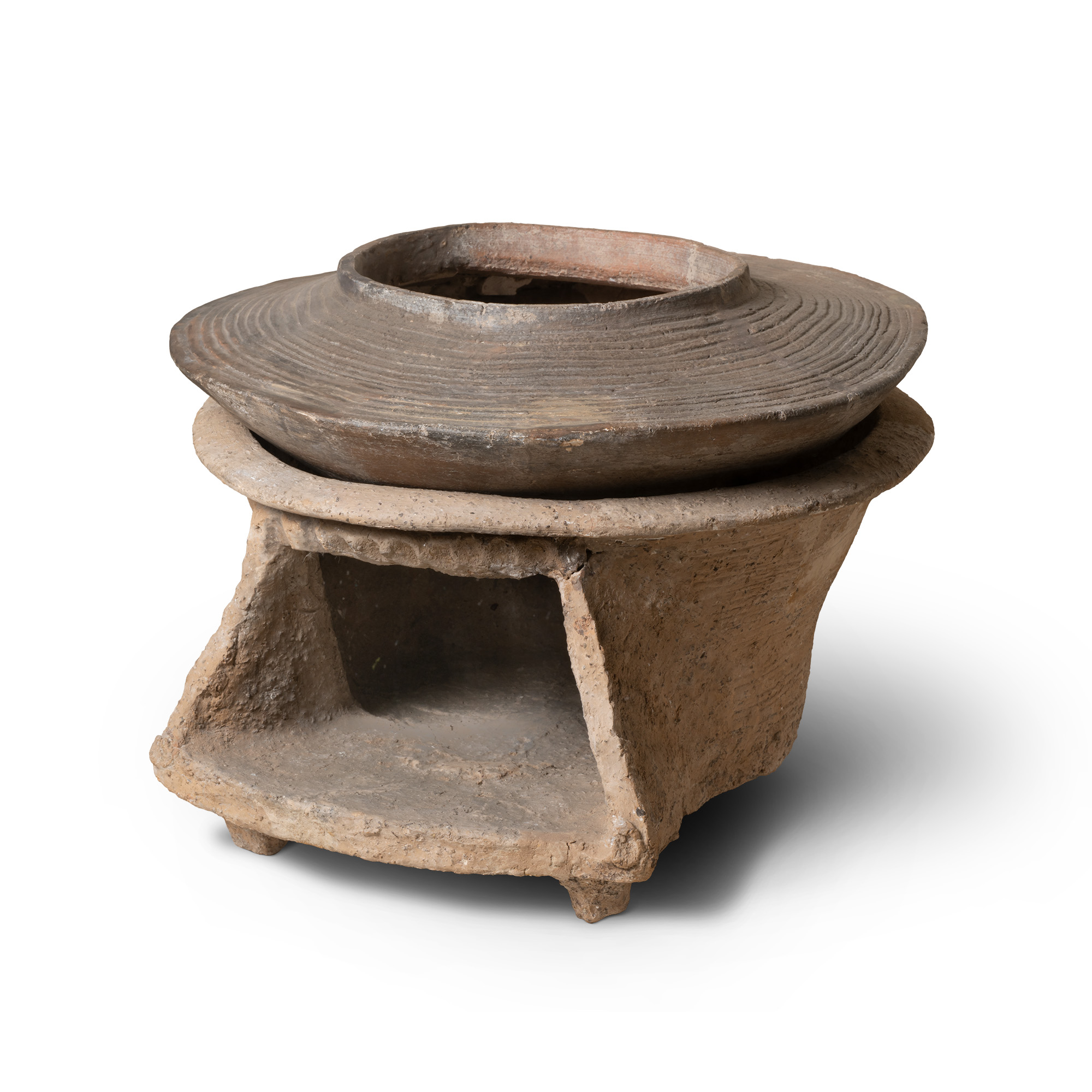 陶釜、陶灶
