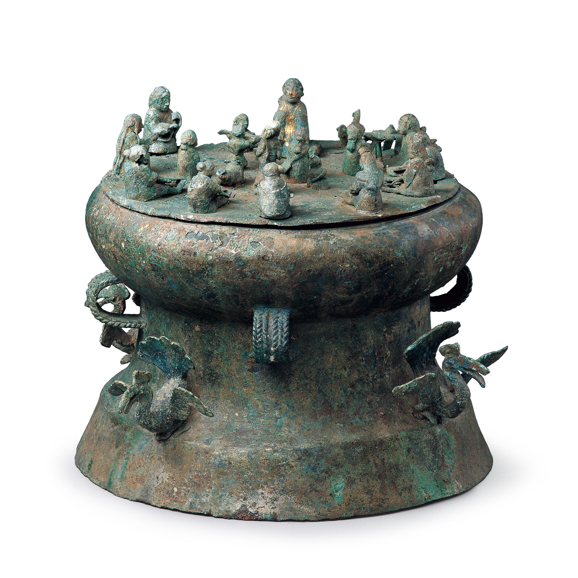 纺织场面青铜贮贝器| 中国国家博物馆