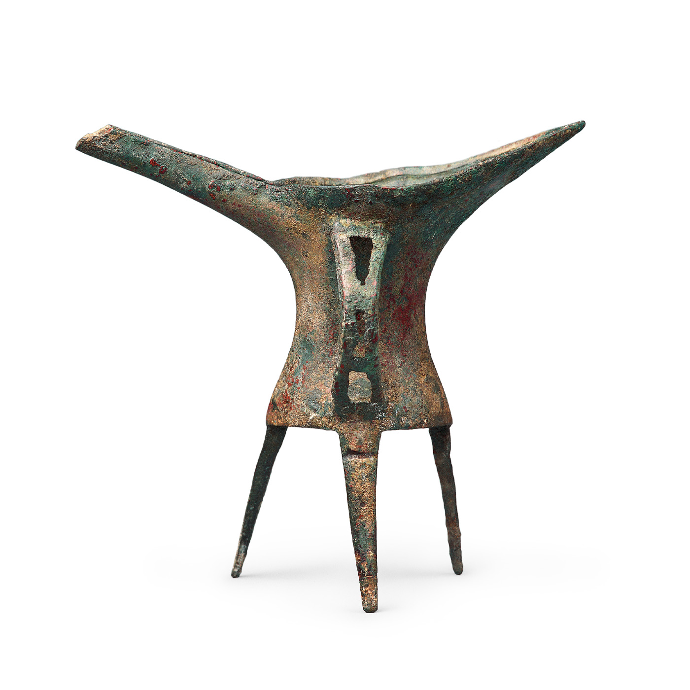 中国　青銅器　爵　R57-3 中国 青銅器 爵 R57-3 imgrc0073408894.jpg