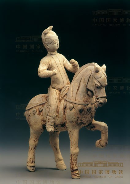 女子骑马陶俑_中国国家博物馆官方网站