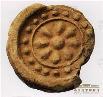 莲花纹瓦当
