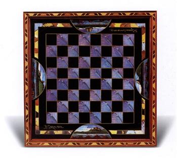 蝶翅棋盘